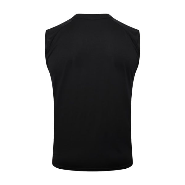 Camiseta Sin Mangas Corta Alemania 2024 2025 Negro