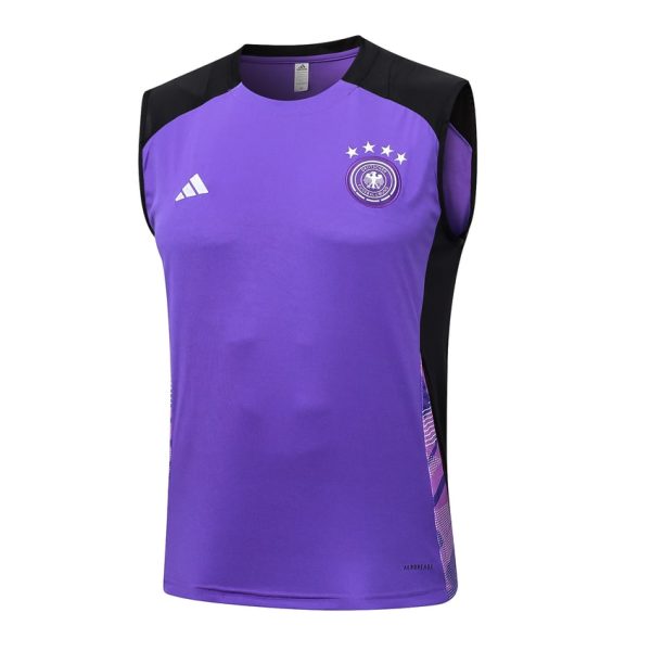 Camiseta Sin Mangas Corto Alemania 2024 2025 Morado