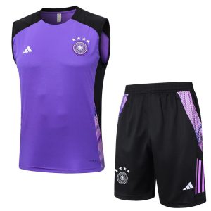 Camiseta Sin Mangas Corto Alemania 2024 2025 Morado