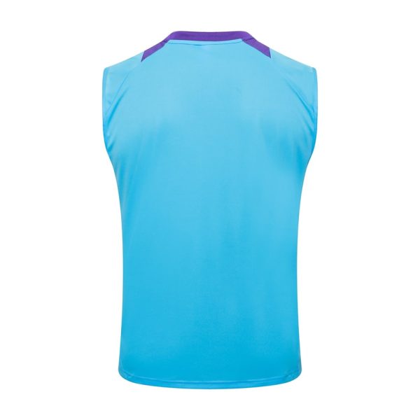 Camiseta Sin Mangas Corta Argentina 2024 2025 Celeste