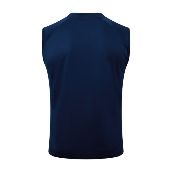 Camiseta Sin Mangas Corto Arsenal 2024-2025 Azul Oscuro