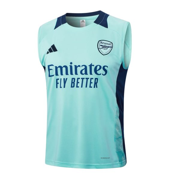 Camiseta Sin Mangas Corto Arsenal 2024 2025 Verde