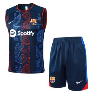 Camiseta corta azul oscuro del Barça 2024-2025