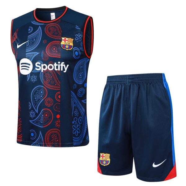 Camiseta corta azul oscuro del Barça 2024-2025