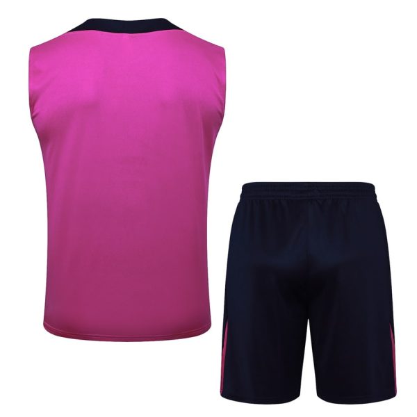Camiseta corta de tirantes del Barça 2024-2025 rosa claro