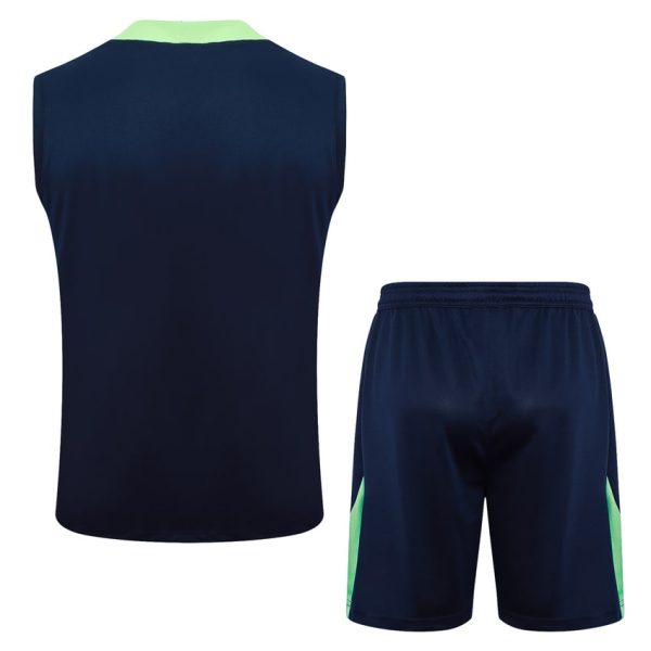 Camiseta Bresil 2024 2025 corta azul oscuro