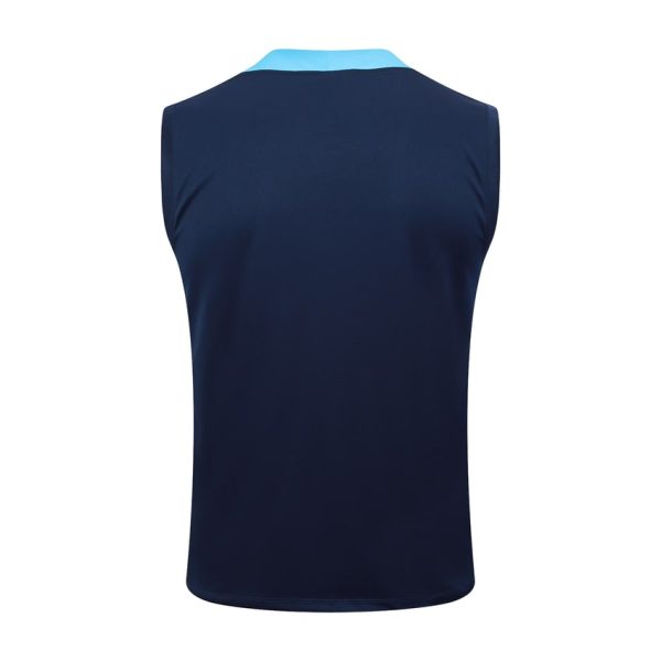 Camiseta sin mangas corta Chelsea 2024 2025 azul oscuro