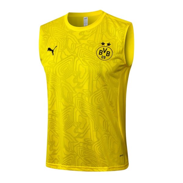 Camiseta corta sin mangas Dortmund 2024-2025 amarilla