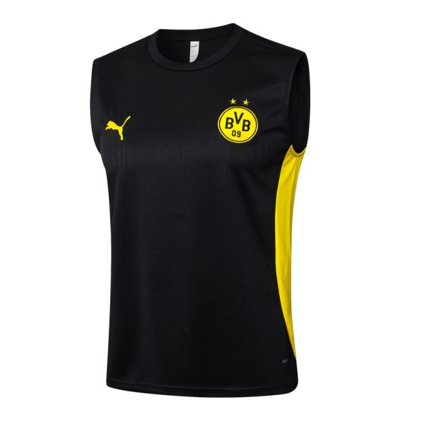 Camiseta corta sin mangas Dortmund 2024-2025 negra
