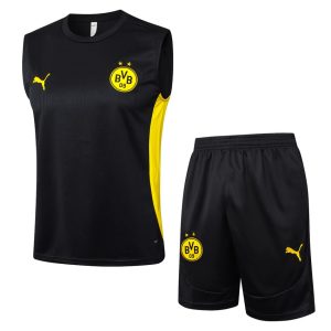Camiseta corta sin mangas Dortmund 2024-2025 negra