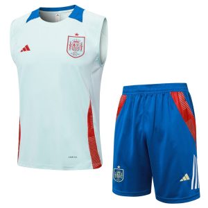 Camiseta Tirantes Corta España 2024 2025 Blanco