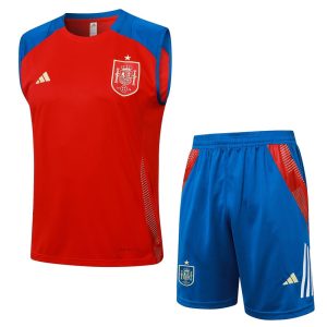 Camiseta Tirantes Corta España 2024 2025 Roja