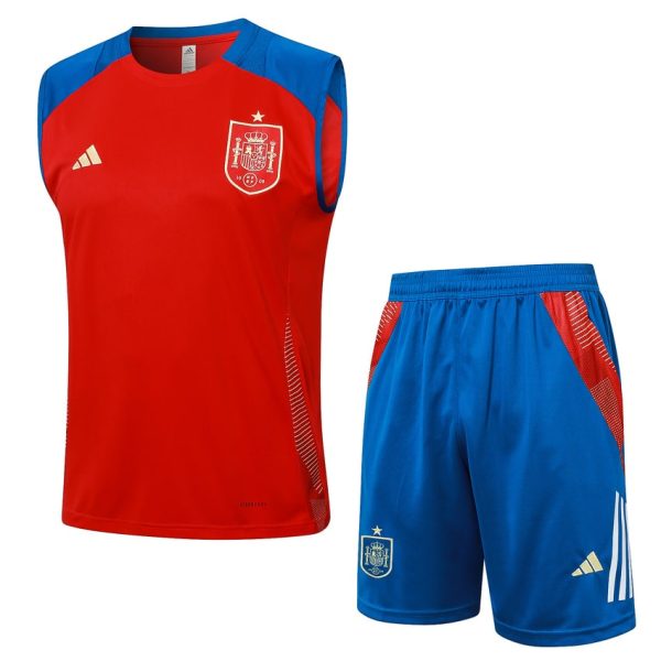Camiseta Tirantes Corta España 2024 2025 Roja