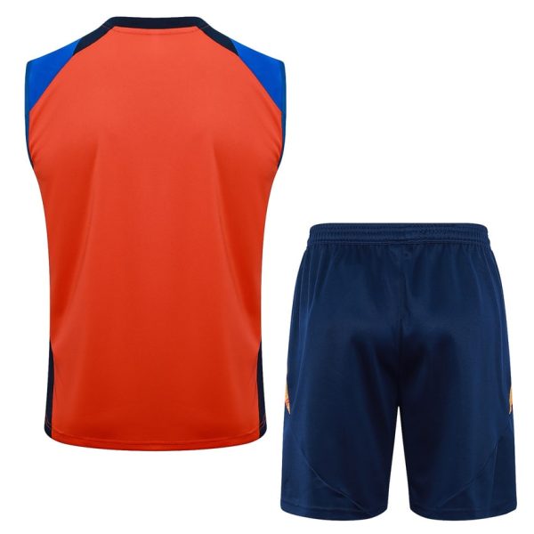 Camiseta Sin Mangas Corta Juventus 2024 2025 Naranja