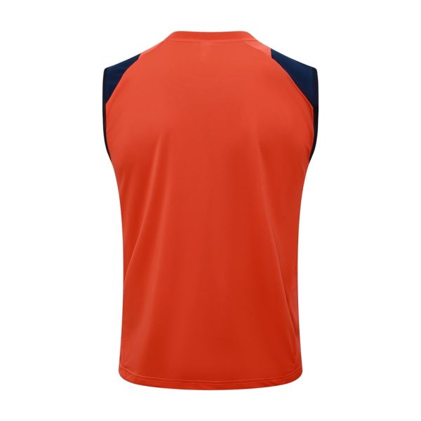 Camiseta Sin Mangas Corta Manchester United 2024 2025 Naranja