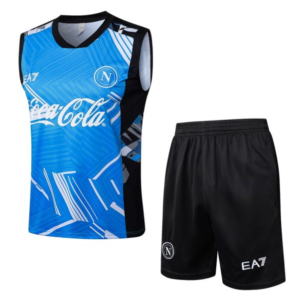 Camiseta corta azul cielo Nápoles 2024-2025