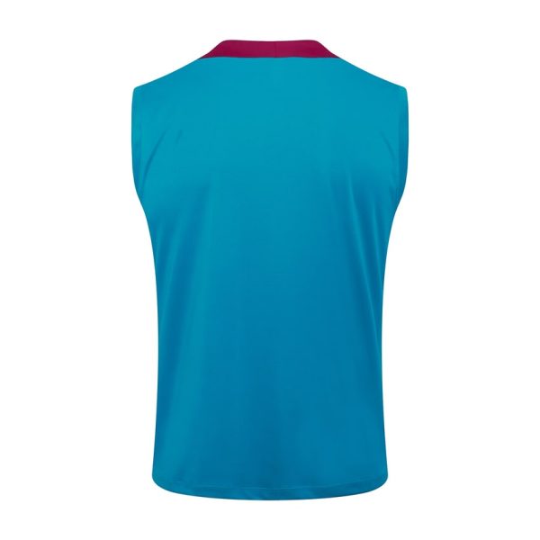 Camiseta sin mangas corta azul cielo PSG 2024 2025