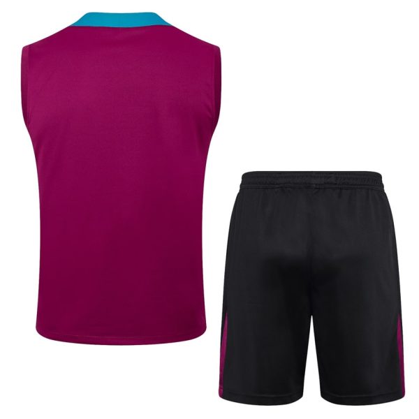 Camiseta Sin Mangas Corta PSG 2024 2025 Rosa