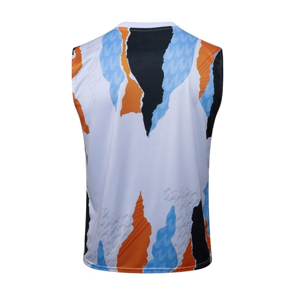 Camiseta corta blanca de lunares del Real Madrid 2024-2025