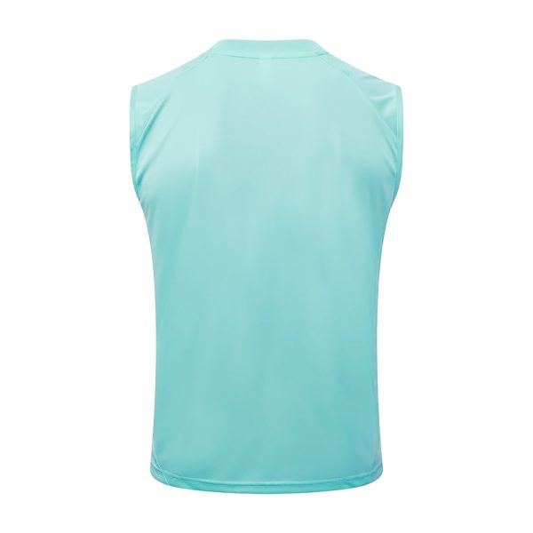 Camiseta corta sin mangas verde del Real Madrid 2024-2025