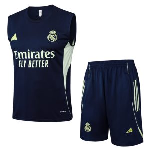 Camiseta corta azul oscuro del Real Madrid 2025-2026