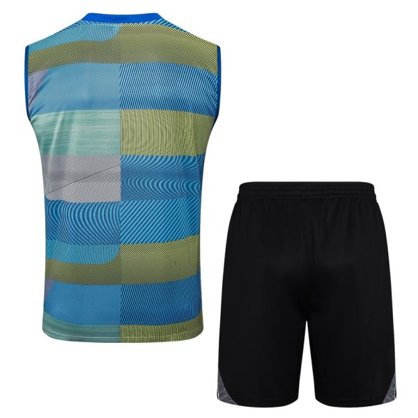Camiseta de tirantes y pantalón corto Real Madrid 2025-2026 Azul Verde