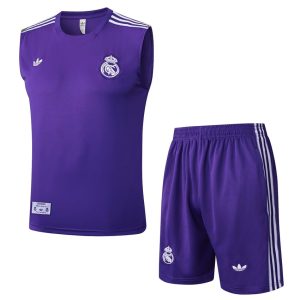 Camiseta corta de tirantes Real Madrid 2025-2026 Morada