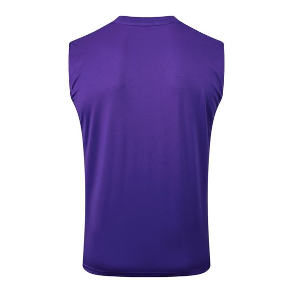 Camiseta corta de tirantes Real Madrid 2025-2026 Morada