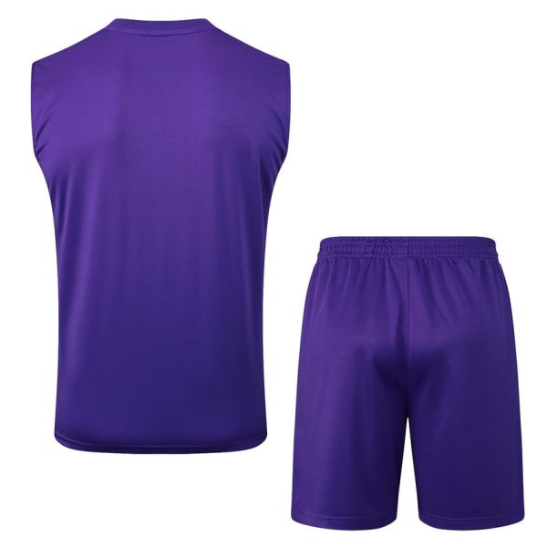 Camiseta corta de tirantes Real Madrid 2025-2026 Morada