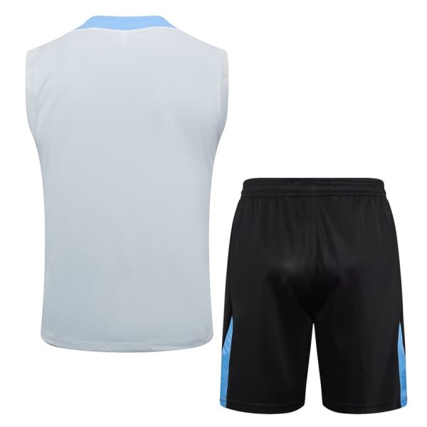 Camiseta Sin Mangas Cortos Tottenham 2024 2025 Blanco