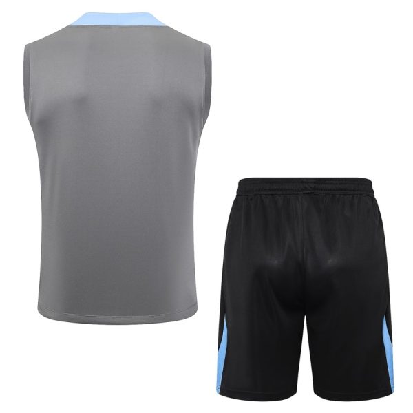 Camiseta Sin Mangas Corta Tottenham 2024 2025 Gris