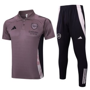 Chándal rosa oscuro Arsenal Polo 2024-2025