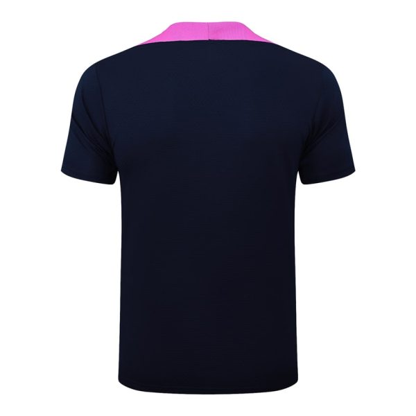 Camiseta corta azul y rosa del Barça 2024-2025