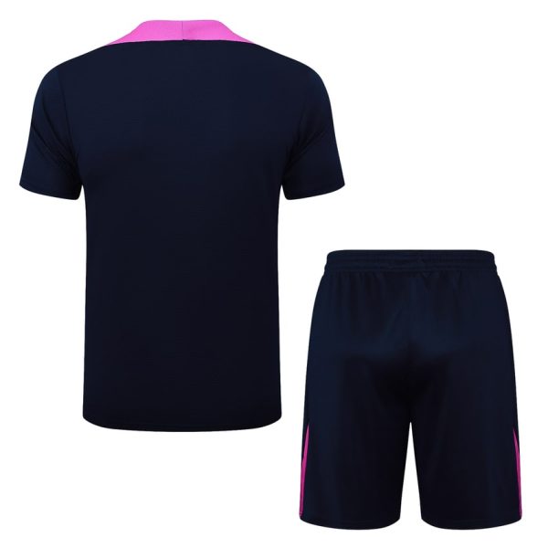 Camiseta corta azul y rosa del Barça 2024-2025