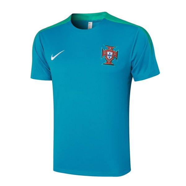 Conjunto de camiseta y pantalón corto verde de Portugal 2024-2025