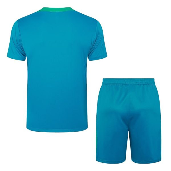 Conjunto de camiseta y pantalón corto verde de Portugal 2024-2025