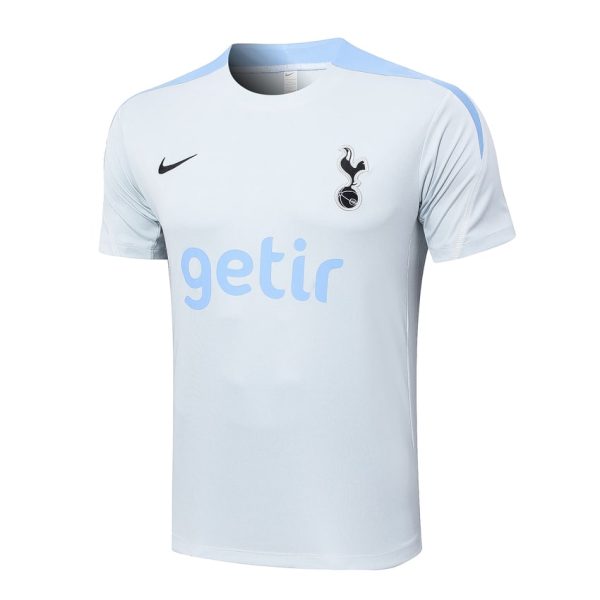 Conjunto de camiseta y pantalones cortos blancos del Tottenham 2024-2025