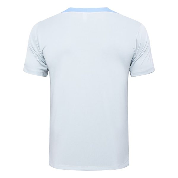 Conjunto de camiseta y pantalones cortos blancos del Tottenham 2024-2025