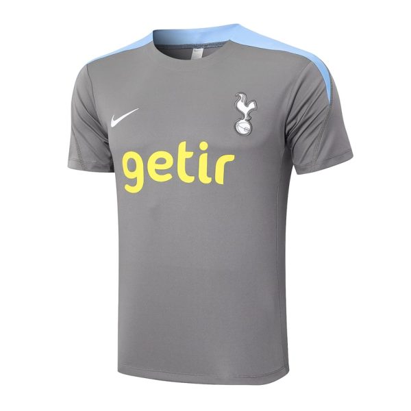 Conjunto de camiseta corta gris Tottenham 2024-2025