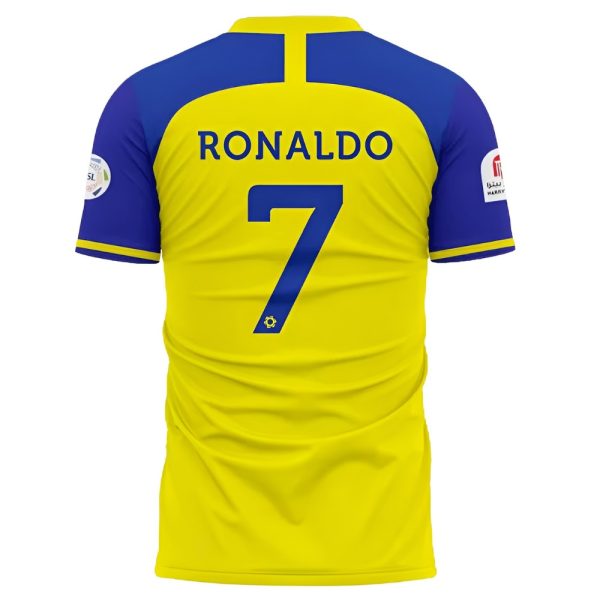 AL NASSR RONALDO HOME NIÑO JERSEY 2022 2023