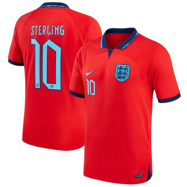 CAMISETA DE INGLATERRA VISITA COPA DEL MUNDO 2022 STERLING