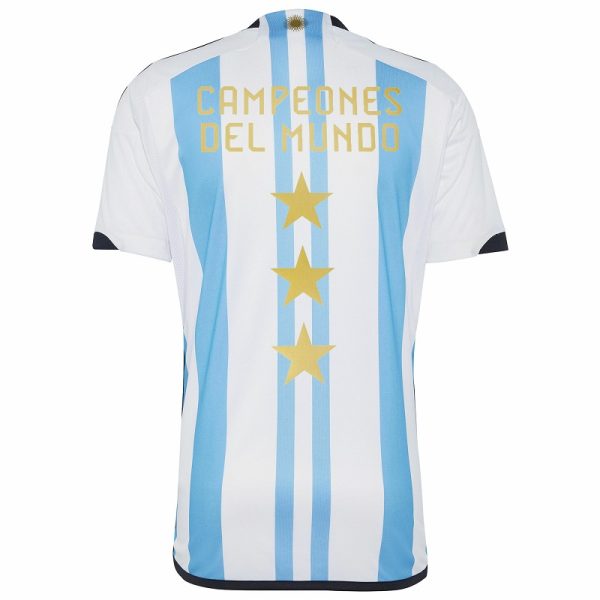 CAMISETA ARGENTINA 3 ESTRELLAS CAMPEON MUNDIAL