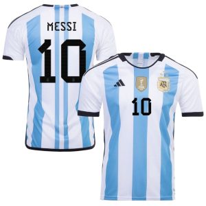 CAMISETA ARGENTINA 3 ESTRELLAS 2022a MESSI 2023 XNUMX