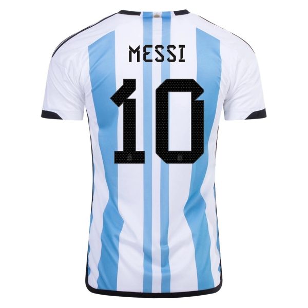 CAMISETA ARGENTINA 3 ESTRELLAS 2022a MESSI 2023 XNUMX