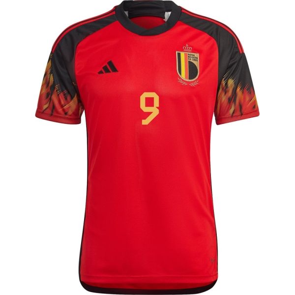 CAMISETA BÉLGICA PRIMERA COPA DEL MUNDO 2022 LUKAKU