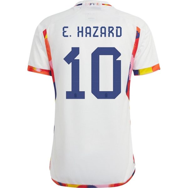 BELGIUM AWAY WORLD CUP 2022 JERSEY E.HAZARD