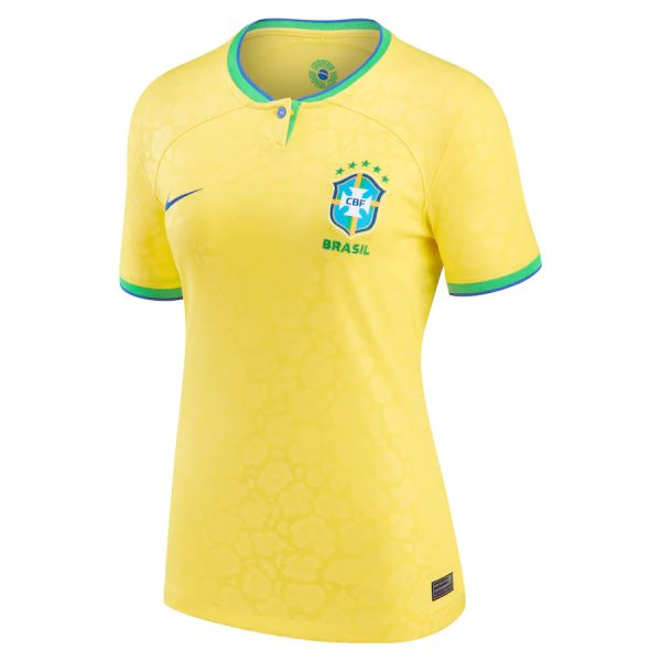 CAMISETA 2022a BRASIL COPA MUNDIAL XNUMX MUJER