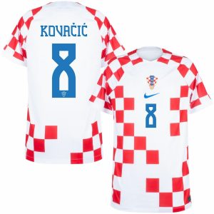 CAMISETA CROACIA PRIMERA COPA DEL MUNDO 2022 KOVACIC