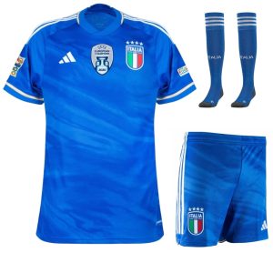 Camiseta Infantil Italia Local 2023 2024 Ganador Eurocopa 2020