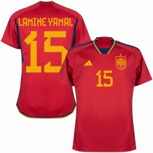 Camiseta España Local 2022 2023 Lamine Yamal
